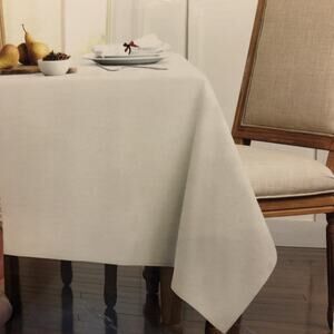 Lauren Ralph Lauren Tablecloth White 60 x 120” Oblong Rectangle